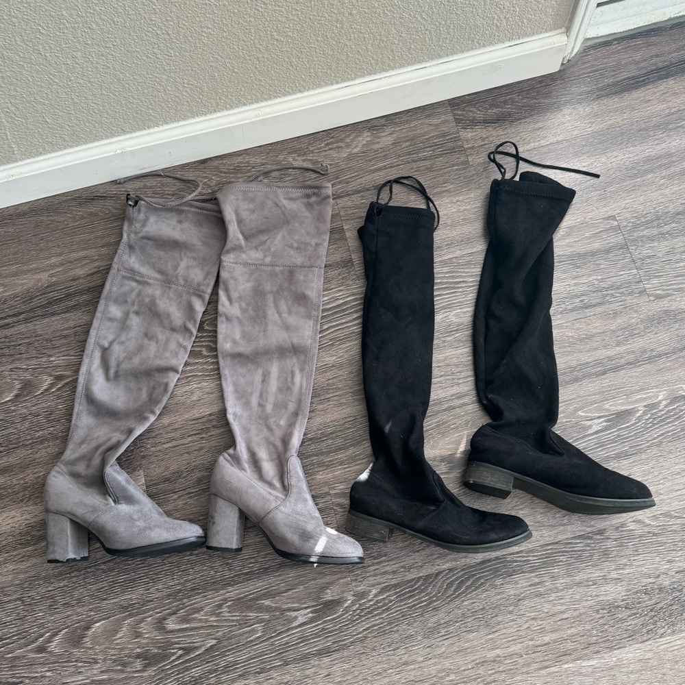 Velvet Boots from Small Boutiques